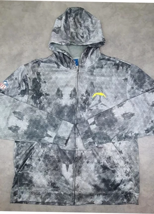 Track jacket gris motifs San Diego Marque Reebok NFL Doublé polaire Taille XL, marke: NFL, zustand: Sehr gut, größe: XL, 59,00 €, 62,65 € beinhaltet Vinted-Käuferschutz Pro