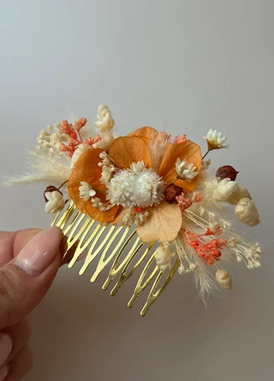 Peigne chignon broche fleurs fleuri, merk: Cérémonie, staat: Nieuw met prijskaartje, € 23,00, € 24,85 inclusief Kopersbescherming