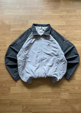 Veste zippée Adidas sportswear vintage 90s grise taille M, brand: adidas, condition: Very good, size: M, €50.00, €53.20 includes Buyer Protection Pro