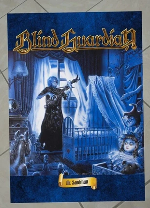 Blind Guardian "Mr. Sandman" poster, état: Très bon état, 25,00 €, 26,95 € Protection acheteurs incluse