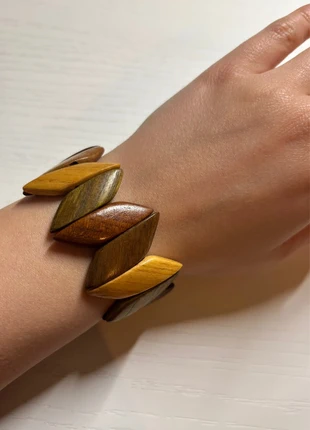 Bracciale elastico finto legno vintage, marca: Vintage Dressing, estado: Nuevo sin etiquetas, 2,50 €, 3,33 € Protección al comprador incluida