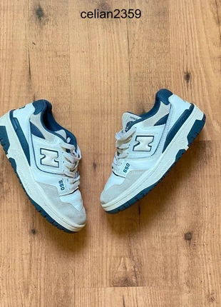 New balance 550 blanche et bleu / taille 36 / très bon état, brand: New Balance, condizioni: Ottime, taglia: 36, €21.00, €22.75 include la Protezione acquisti