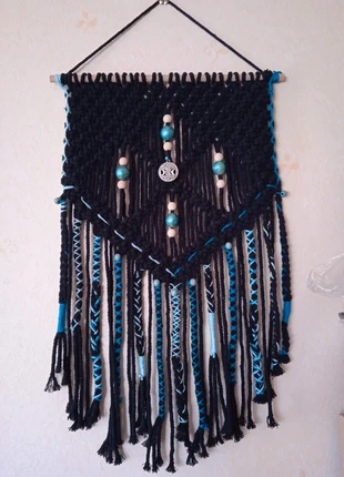 Magnifique Décoration murale noire et turquoise, état: Neuf sans étiquette, 27,00 €, 29,05 € Protection acheteurs incluse