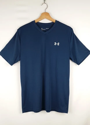 T-Shirt Running / Training Under Armour UA Tech Velocity Bleu Marine - Taille M (Mesures en photo), brand: Under Armour, condition: Very good, size: M, €13.00, €14.35 includes Buyer Protection Pro