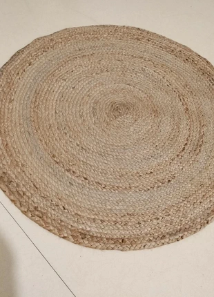 Tapis rond en jute original, marque: The Home Deco Factory, état: Neuf avec étiquette, 15,00 €, 16,45 € Protection acheteurs incluse