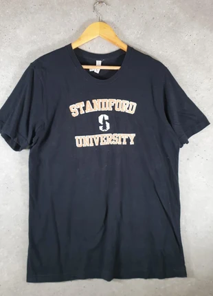 Vintage Bella+Canvas Standford University Print T-Shirt L Black Men’s Summer Outdoors Casual F9759, brand: Bella+canvas, condition: Good, size: L, £7.99, £9.09 includes Buyer Protection Pro