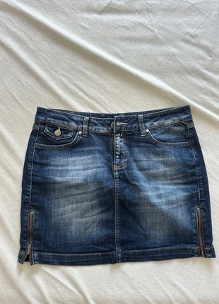 y2k korte jeansrok, marque: y2k, état: Neuf sans étiquette, taille: L / 40 / 12, 13,00 €, 14,35 € Protection acheteurs incluse