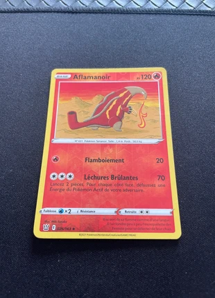 Carte Pokémon Aflamanoir Reverse 026/163 EB05 Styles de Combat FR N, marke: Pokémon, zustand: Neu, 1,00 €, 1,75 € beinhaltet Vinted-Käuferschutz Pro
