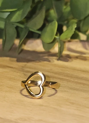 Anel ajustável de aço inoxidável, marca: Tendance, estado: Novo com etiquetas, tamanho: Ajustável, €9.99, €11.19 inclui Proteção do Comprador