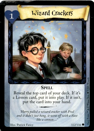 Harry Potter : Wizard Crackers I 112/116 I Set De Base - 2001, marca: Wizards of the Coast, estado: Muy bueno, 1,00 €, 1,75 € Protección al comprador Pro incluida