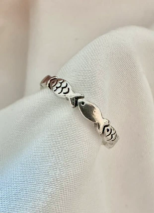 925 Silver plated Fish Ring, brand: Itfroyou, condizioni: Nuovo senza cartellino, taglia: Regolabile, €7.95, €9.05 include la Protezione acquisti