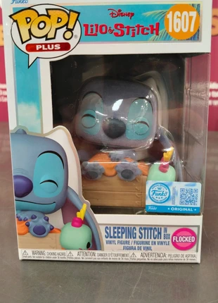 🩵 Funko Pop! Plus Disney Lilo & Stitch #1607 – Sleeping Stitch in Box (Flocked) 🩵, marca: Funko Pop, estado: Nuevo con etiquetas, tamaño: Prematuro, máx. 44 cm, 33,00 €, 35,35 € Protección al comprador incluida