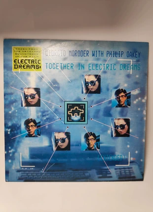 Giorgio Moroder with Philip Oakey "Electric Dreams" Vinyl Maxi Single 45rpm, estado: Muito bom, €6.00, €7.00 inclui Proteção do Comprador