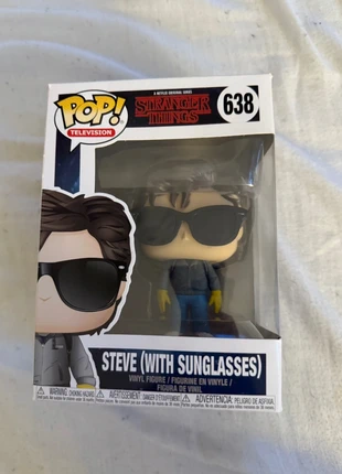 Funko pop : Steve (with sunglasses) - Stranger Things 638, brand: Funko Pop, condition: New without tags, size: Preemie, up to 44cm, €25.00, €26.95 includes Buyer Protection