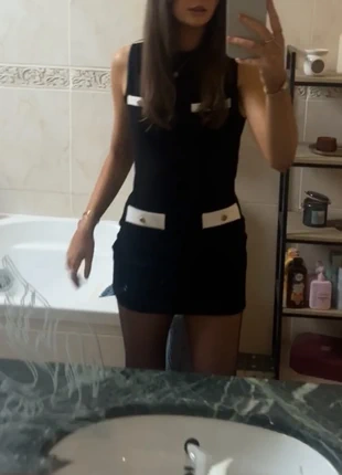 Zara Black and white Mini Dress, brand: Zara, condition: Very good, size: M / 38 / 10, €20.00, €21.70 includes Buyer Protection