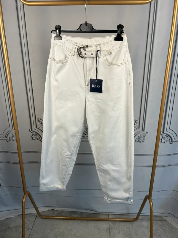 Jean baggy Blanc W29 LiuJo Neuf