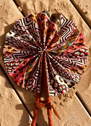 Éventail African Wax, brand: LittleAfricaFactory, condition: New with tags, €22.00, €23.80 includes Buyer Protection Pro