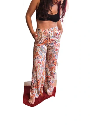 Pantalon léger coloré été fluide m 38, état: Neuf sans étiquette, taille: M / 38 / 10, 4,00 €, 4,90 € Protection acheteurs incluse