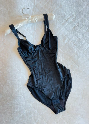Body blue marine satine, brand: Body Contact, condition: Very good, size: S / 36 / 8, €35.00, €37.45 includes Buyer Protection Pro
