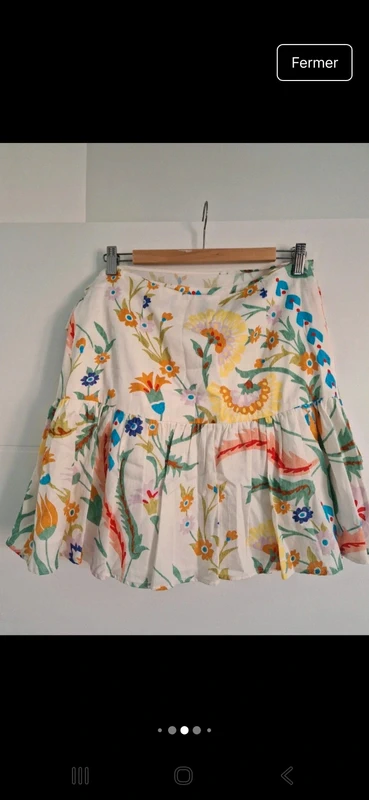 Jupe portefeuille Claudie Pierlot taille 40 neuve - photo numéro 5