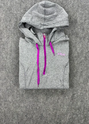 Pull à capuche polaire fila femme gris taille M, merk: FILA, staat: Heel goed, maat: M / 38 / 10, € 15,00, € 16,45 inclusief Kopersbescherming Pro