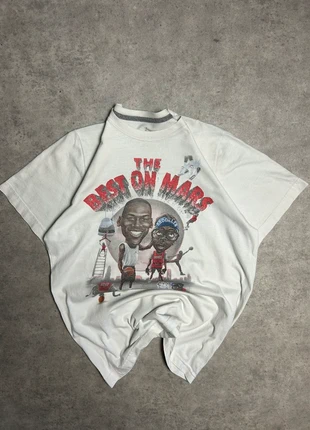 T-shirt Jordan à motif Mickael Jordan blanc visage y2k oversize S, brand: Jordan, condizioni: Ottime, taglia: S, €20.00, €21.70 include la Protezione acquisti