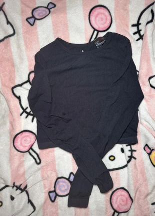 Schwarzes Sport Crop Top | Enganliegend & bequem |, marke: H&M, zustand: Neu, größe: S / 36 / 8, 6,00 €, 7,00 € inklusive Vinted-Käuferschutz