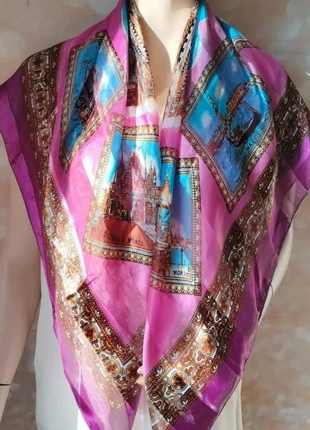 lenço veneza vintage, foulard venise, venice scarf, foulard venezia, pañuelo venecia, marca: Vintage Dressing, estado: Muito bom, €7.50, €8.58 inclui Proteção do Comprador