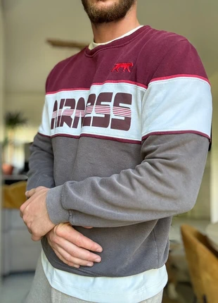 Sweat crewneck Airness vintage bordeaux gris et blanc logo brodé - Taille L, marque: Airness, état: Très bon état, taille: L, 7,00 €, 8,05 € Protection acheteurs incluse