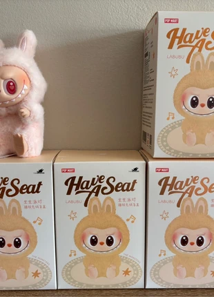 Authentic Labubu Have a Seat Series, brand: POPMART, condition: New with tags, size: Preemie, up to 44cm, €55.00, €58.45 includes Buyer Protection