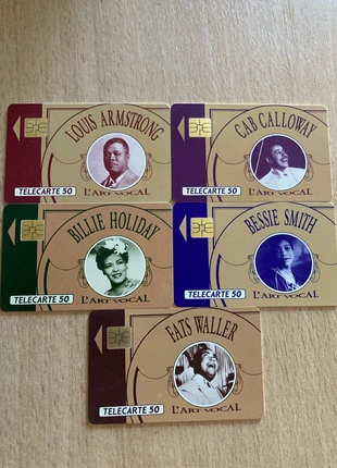 5 cartes téléphoniques Fondation Mécène de la musique vocale, marke: France Télécom, zustand: Sehr gut, 5,00 €, 5,95 € inklusive Vinted-Käuferschutz