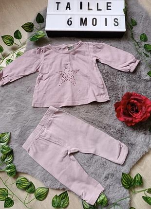 Ensemble violet étoile 6 mois Tape à l'oeil fille, marke: Tape à l'œil, zustand: Sehr gut, größe: 3-6 Monate / 62, 5,00 €, 5,95 € inklusive Vinted-Käuferschutz