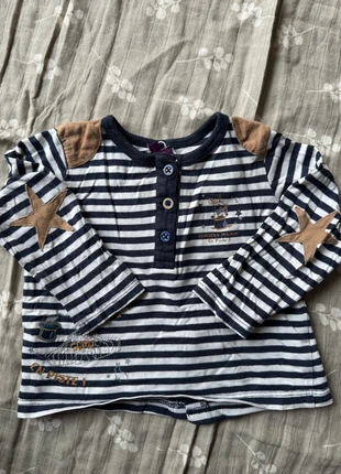 Teeshirt manches longues, merk: Sergent Major, staat: Goed, maat: 9-12 maanden / 74 cm, € 3,00, € 3,85 inclusief Kopersbescherming