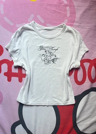 coquette summer cropped tshirt, brand: COQUETTE, condizioni: Nuovo senza cartellino, taglia: M / IT 42 / EU 38, €15.00, €16.45 include la Protezione acquisti