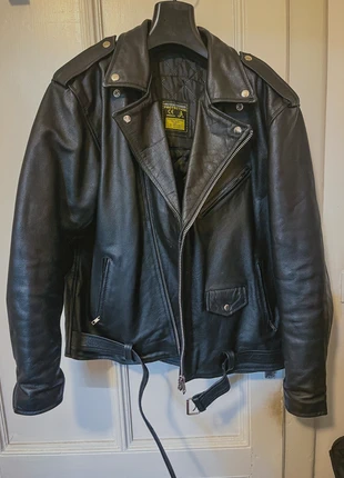 Texpeed Leather Motorcycle Jacket – Marlon Brando Style., marke: Texpeed, zustand: Neu, größe: XXXL, 80,00 €, 84,70 € inklusive Vinted-Käuferschutz