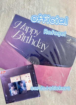 Rafayel 2025 birthday cards + stickers official, marque: Love and Deepspace, état: Neuf sans étiquette, 12,00 €, 13,30 € Protection acheteurs incluse