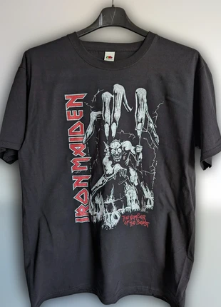 T-shirt nera | Iron Maiden | The Number of the Beast, merk: nobrand, staat: Heel goed, maat: L, € 13,00, € 14,35 inclusief Kopersbescherming Pro