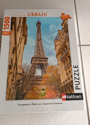 Puzzle 1500 pièces – Escapade à Paris – Neuf sous blister, marca: Nathan, estado: Novo com etiquetas, €7.00, €8.05 inclui Proteção do Comprador