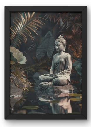 Cadre bouddha A4, estado: Nuevo sin etiquetas, 7,00 €, 8,05 € Protección al comprador incluida