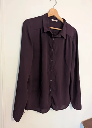 Blouse chemise lie de vin, marque: Camaïeu, état: Très bon état, taille: XL / 42 / 14, 2,00 €, 2,80 € Protection acheteurs incluse