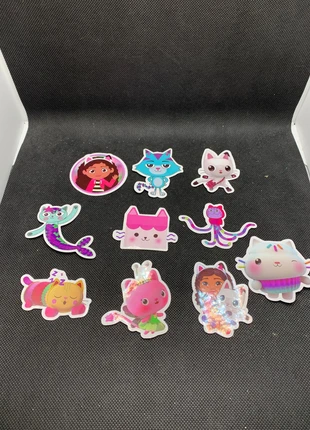 Lot de 10 stickers Gabbydollhouse neuf, marque: Gabby's Dollhouse, état: Neuf sans étiquette, taille: Taille unique, 2,00 €, 2,80 € Protection acheteurs (Pro) incluse