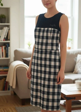 Abito Denny Rose a Quadri Scozzesi Nero/Panna, marca: Denny Rose, estado: Muy bueno, tamaño: L / 40 / 12, 7,00 €, 8,05 € Protección al comprador incluida