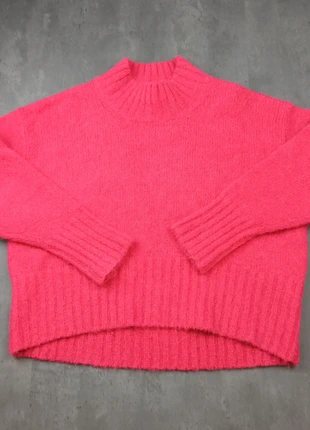 Pull Rose Fushia Cos Oversize  Laine Alpaga Femme S, merk: COS, staat: Heel goed, maat: S / 36 / 8, € 115,00, € 121,45 inclusief Kopersbescherming