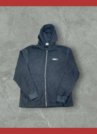 Veste polaire Fila noir a capuche logo brodé blanc - homme, marque: Puma, état: Très bon état, taille: XL, 12,00 €, 13,30 € Protection acheteurs (Pro) incluse