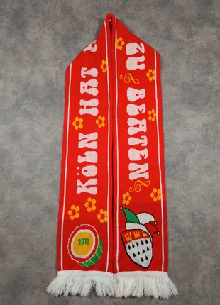 Écharpe carnaval Köln Hat Was Zu Bieten 2011 – rouge et blanc Allemagne, marque: Vintage Dressing, état: Très bon état, 9,90 €, 11,10 € Protection acheteurs incluse