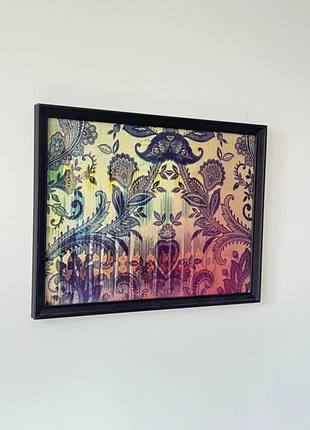 Affiche motif oriental coloré – 40,5 x 30,5 cm (format proche A3, esprit Desenio), merk: Desenio, staat: Heel goed, € 5,00, € 5,95 inclusief Kopersbescherming