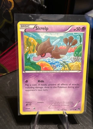 Skrelp 63/122 breakpoint pokemon kaart, merk: Pokémon, staat: Heel goed, € 1,00, € 1,75 inclusief Kopersbescherming