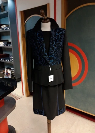 Set di giacca e tubino Edas made in Italy 🇮🇹, marque: Made In Italy, état: Neuf avec étiquette, taille: XXL / 44 / 16, 65,00 €, 68,95 € Protection acheteurs (Pro) incluse