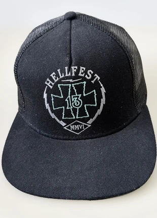 Casquette Hellfest 13 édition 2018, marke: Hellfest, zustand: Sehr gut, größe: Einheitsgröße, 40,00 €, 42,70 € inklusive Vinted-Käuferschutz