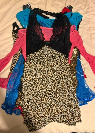 Mesh Leopard print babydoll dress, brand: Fashion, condition: Good, £10.00, £11.20 includes Buyer Protection